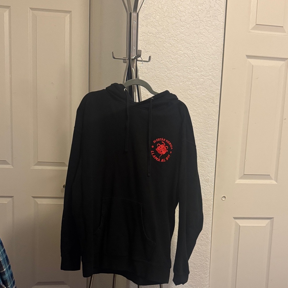 Sech 911 Song Black Hoodie